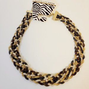 Dana Buchman New Intricate Weave Necklace